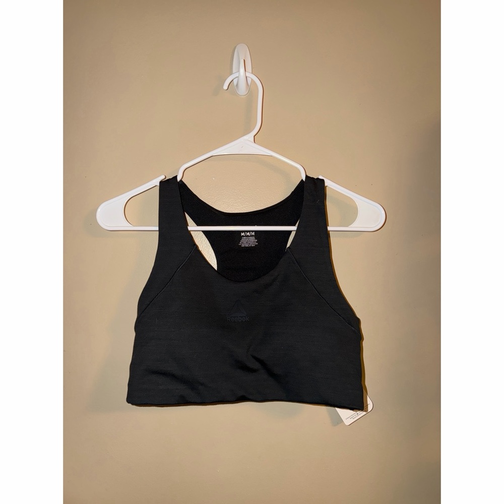 Reebok Black Sports Bra